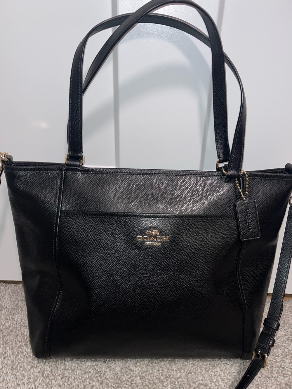Coach Crossgrain Leather Pocket Tote - Picture 3 of 10